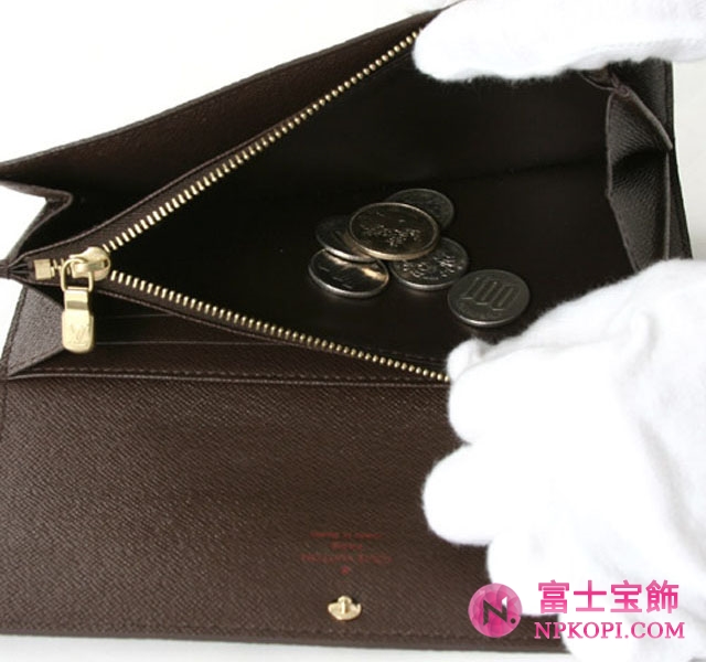 ルイヴィトンスーパーコピーダミエ ポルトフォイユサラ 長財布 N61734